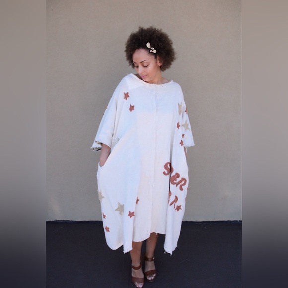 NWT Star Duster Dress Oli&Hali Boho Free - Picture 6 of 6